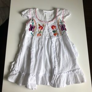 2T Girls: White Dress